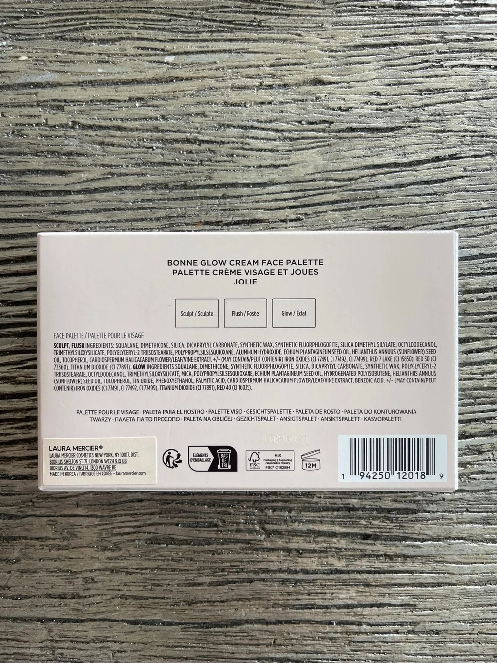 laura mercier Cream Face Palette in Jolie